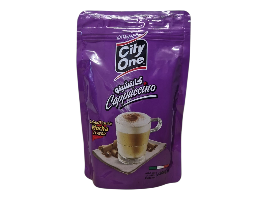 CITY ONE capputccino mocha sac 200G