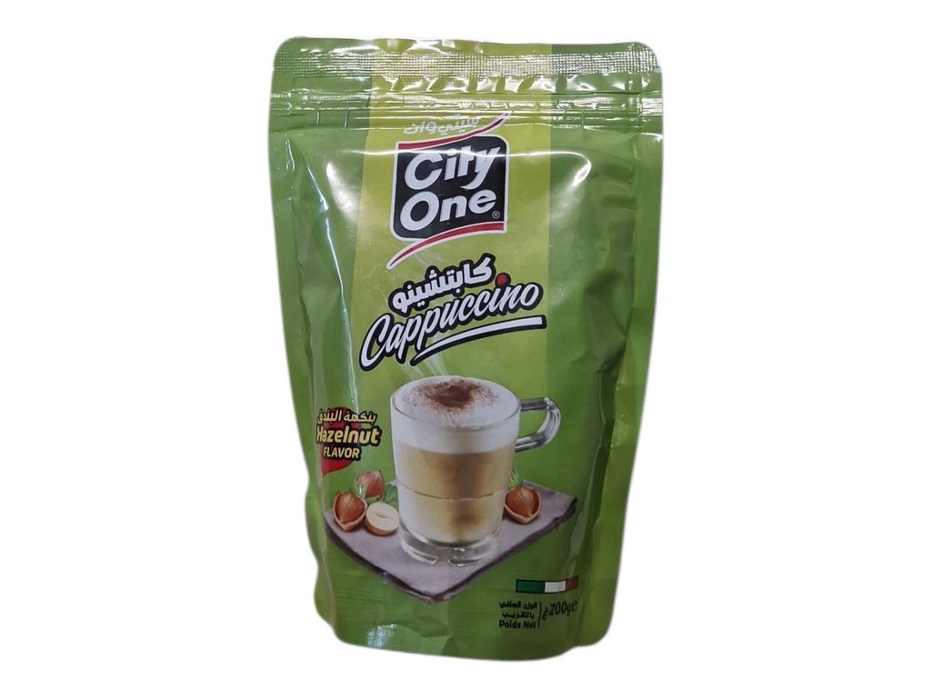 CITY ONE capputccino noisette sac 200G