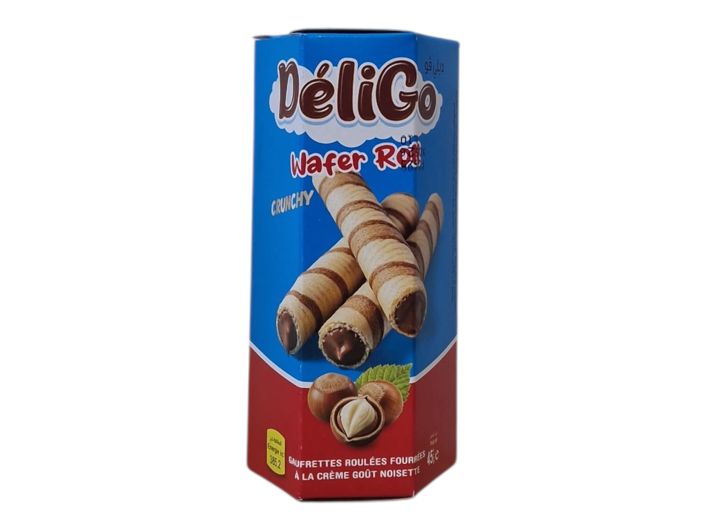 DELIGO wafer roll gaufrette cigare crunchy 45g