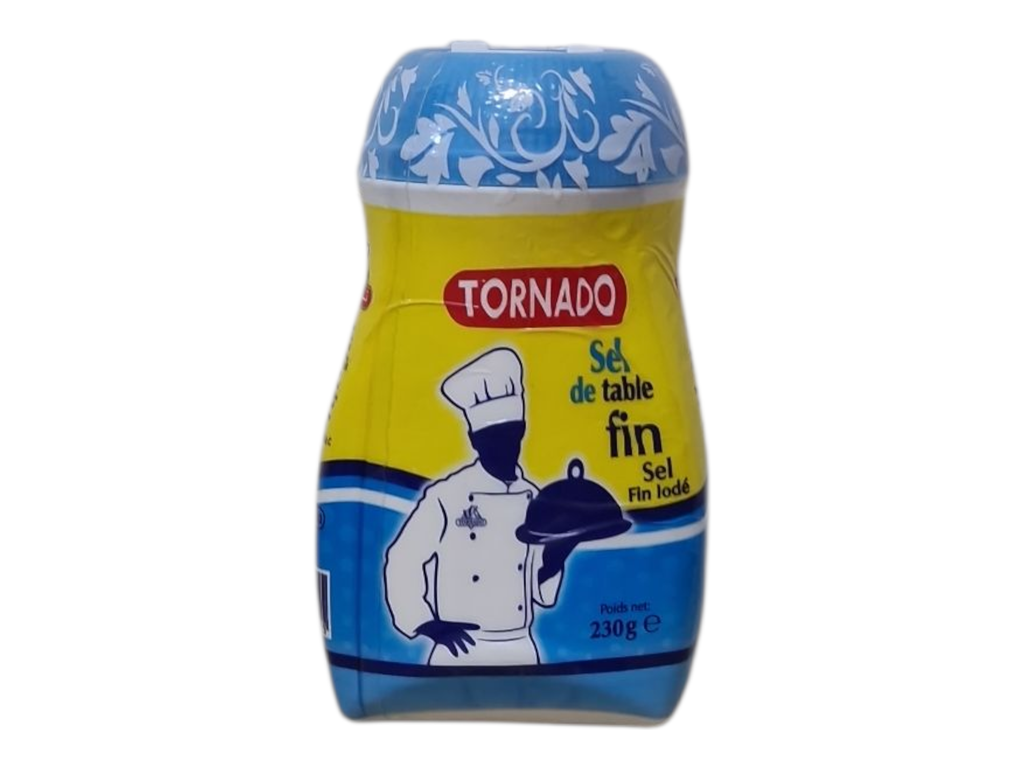 TORNADO sel de table fin 230g