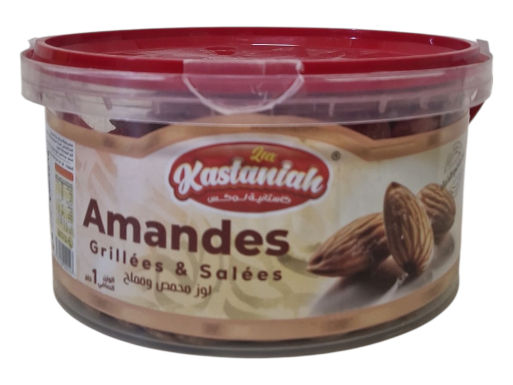 KASTANIAH amandes grillées & salées 1kg