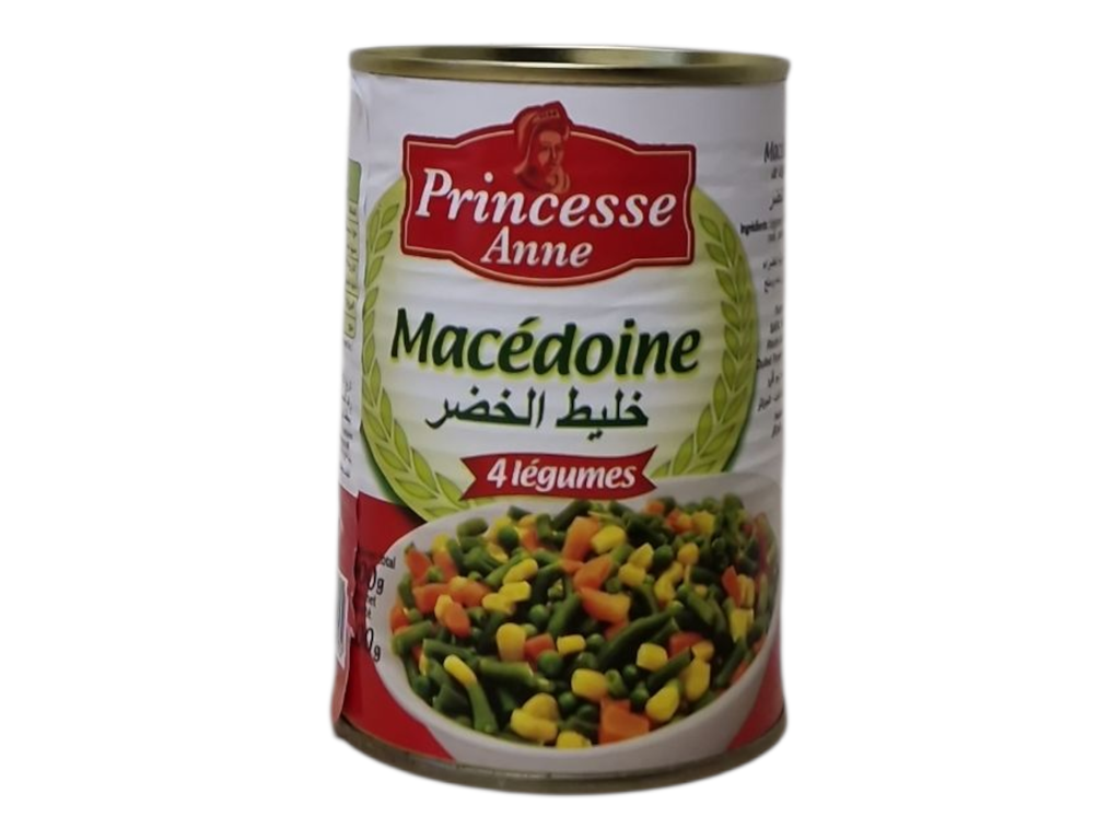 PRINCESSE ANNAE macédoine 4 légumes 400g