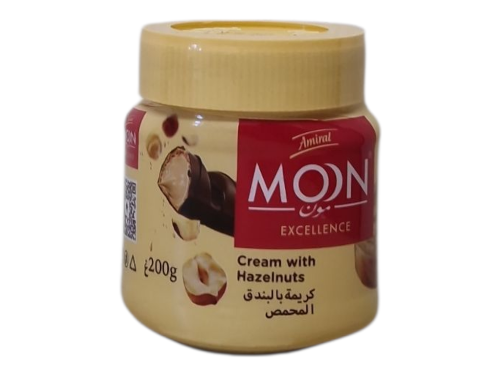 MOON creme de noisette blanc 200g