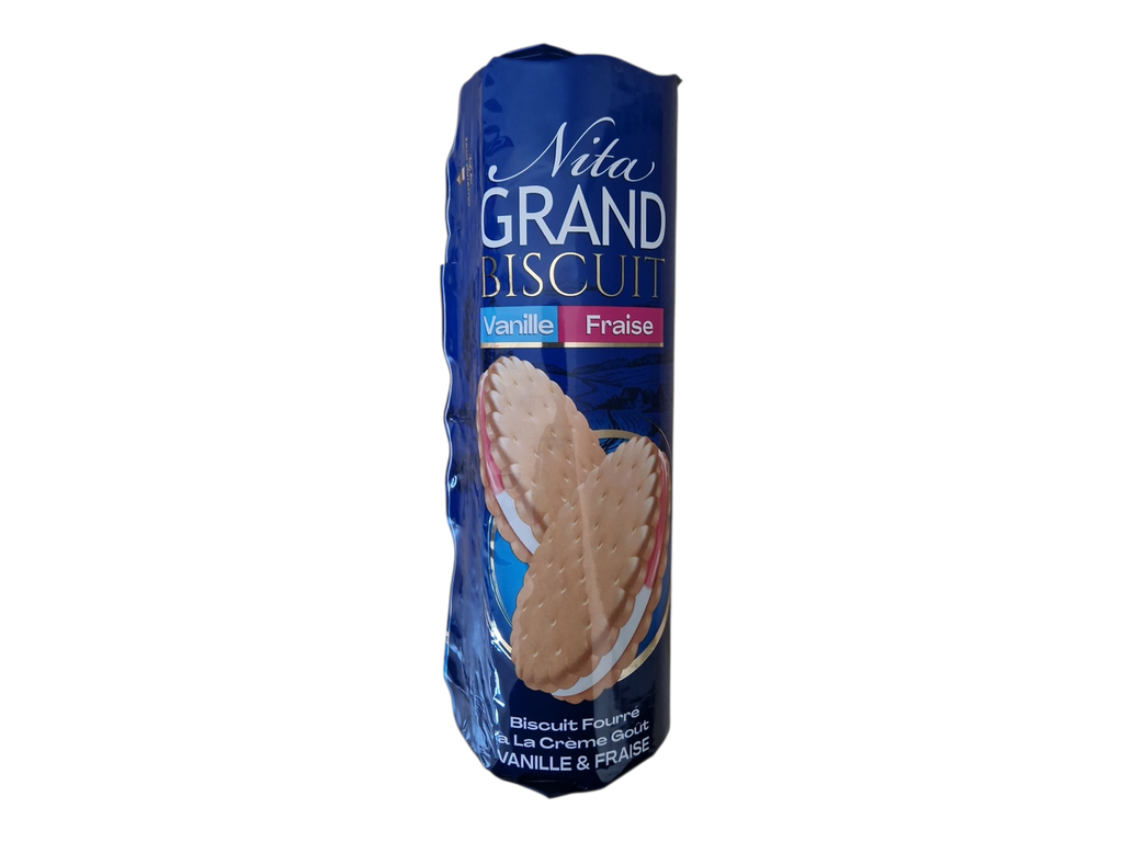 NITA grand biscuit vanille fraise