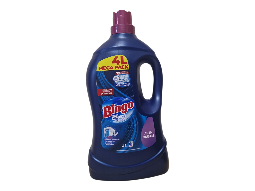 BINGO liquide machine anti odeurs 4l