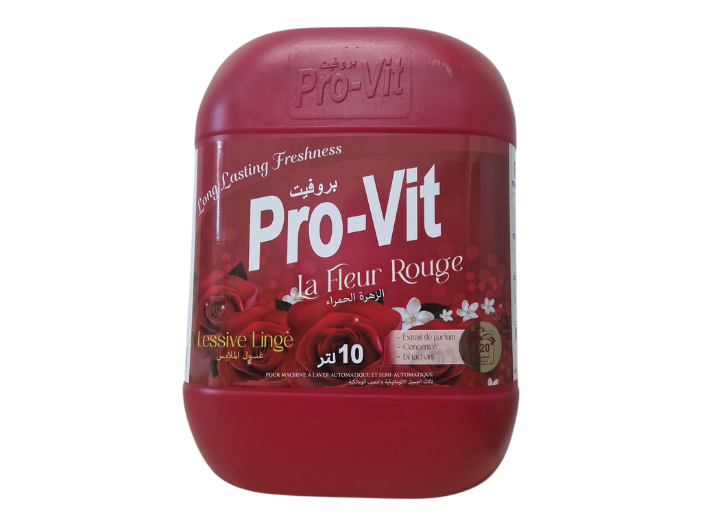 PROVIT liquide machine pro fleur rouge10l