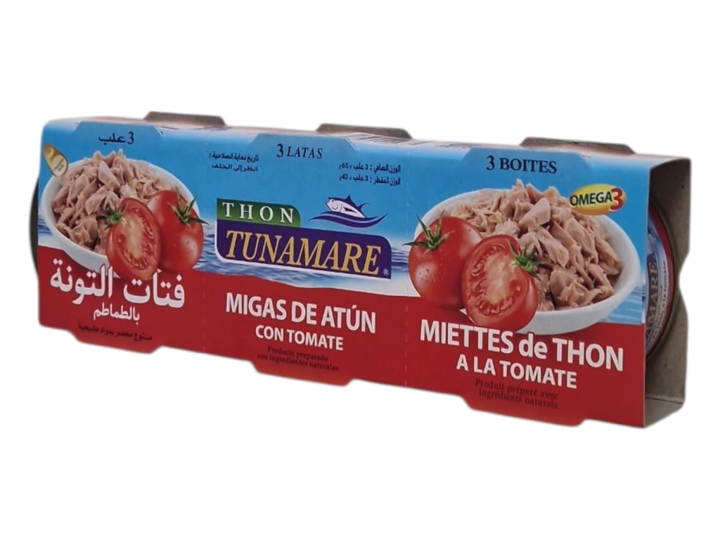 TUNAMARE miette de thon tomate *3p
