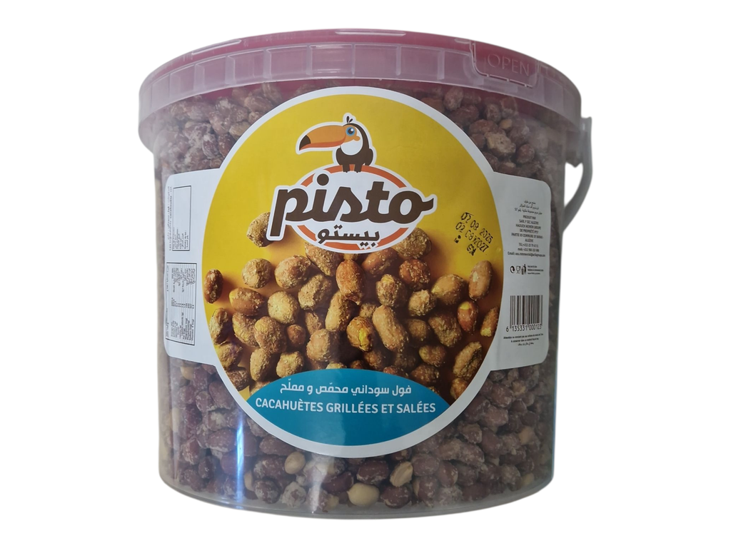 PISTO cacahuétes grillées et salées 5kg