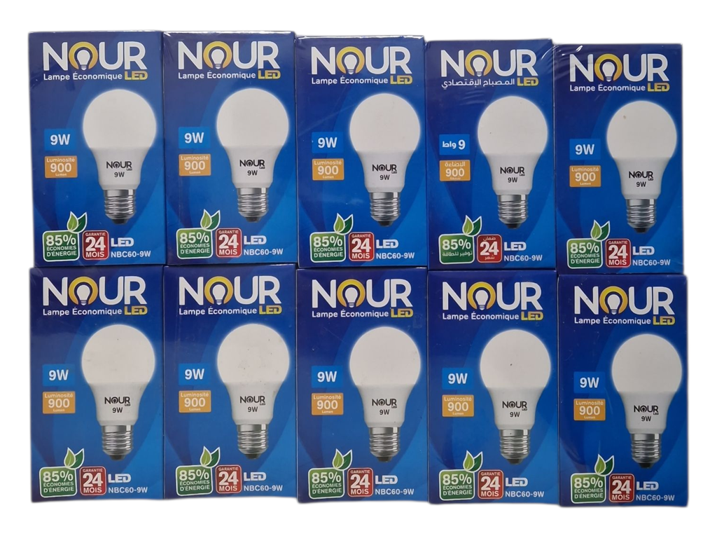 NOUR lampe économique led 9w