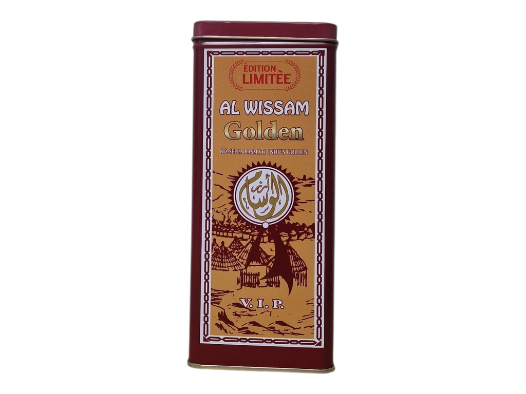 EL WISSEM  basmati golden boite en fer 800g