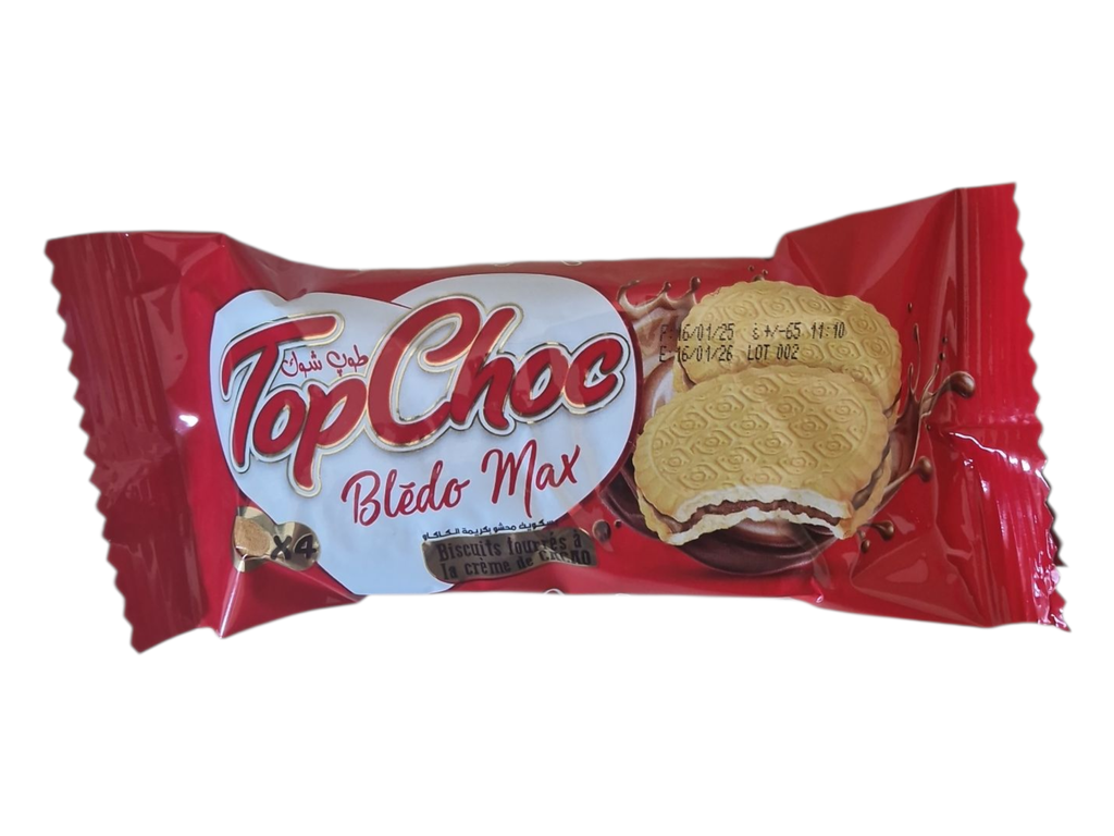 TOPCHOC biscuit choco blidou max *4
