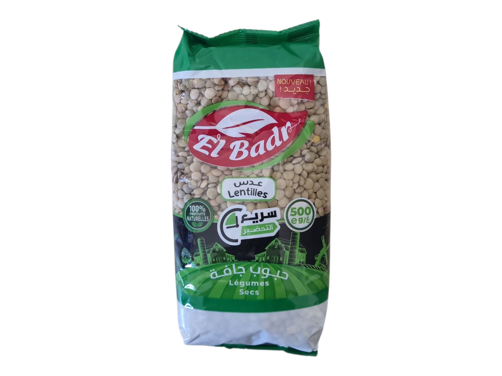 EL BADR lentilles 500g