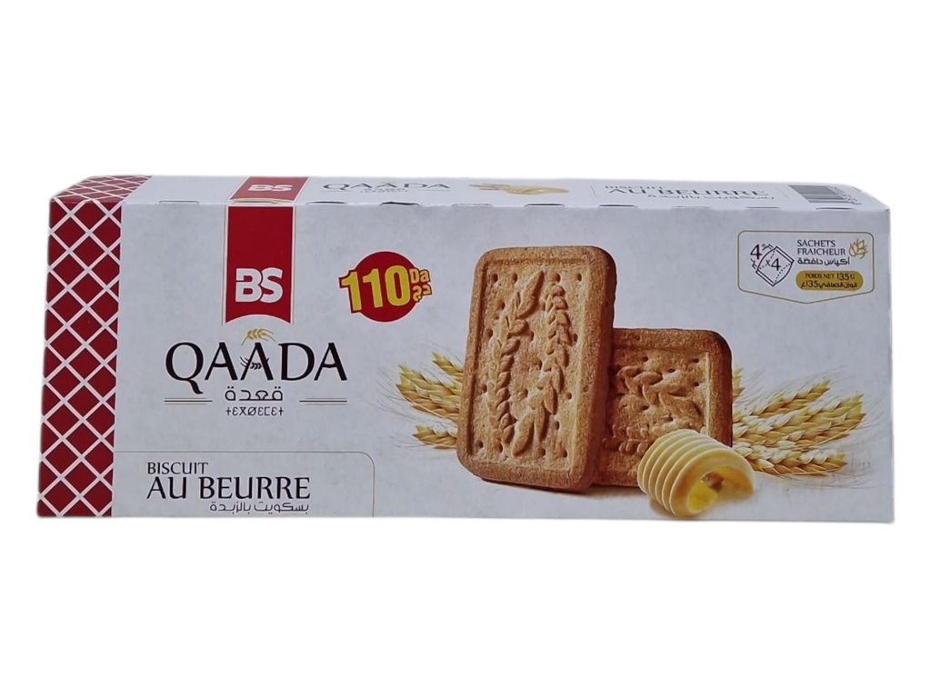 QAADA biscuit au beurre 180g