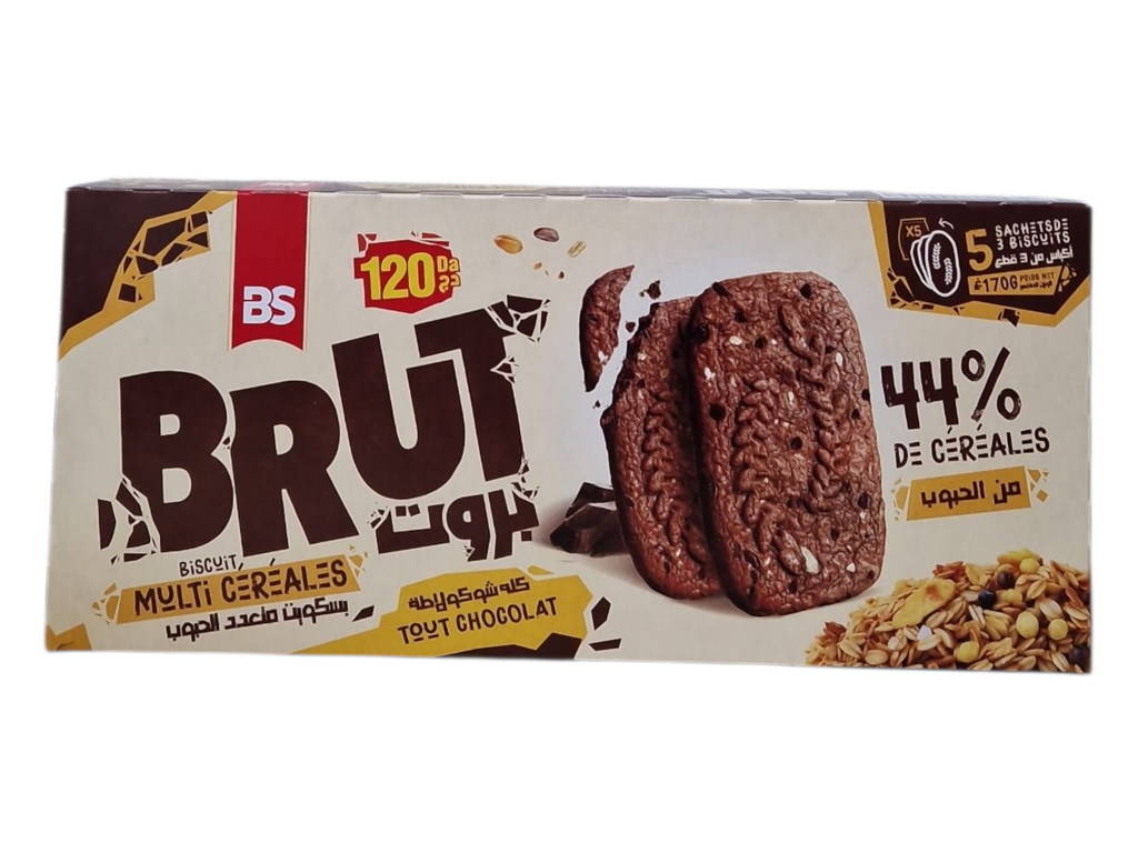 QAADA brut biscuit tout chocolat  170g