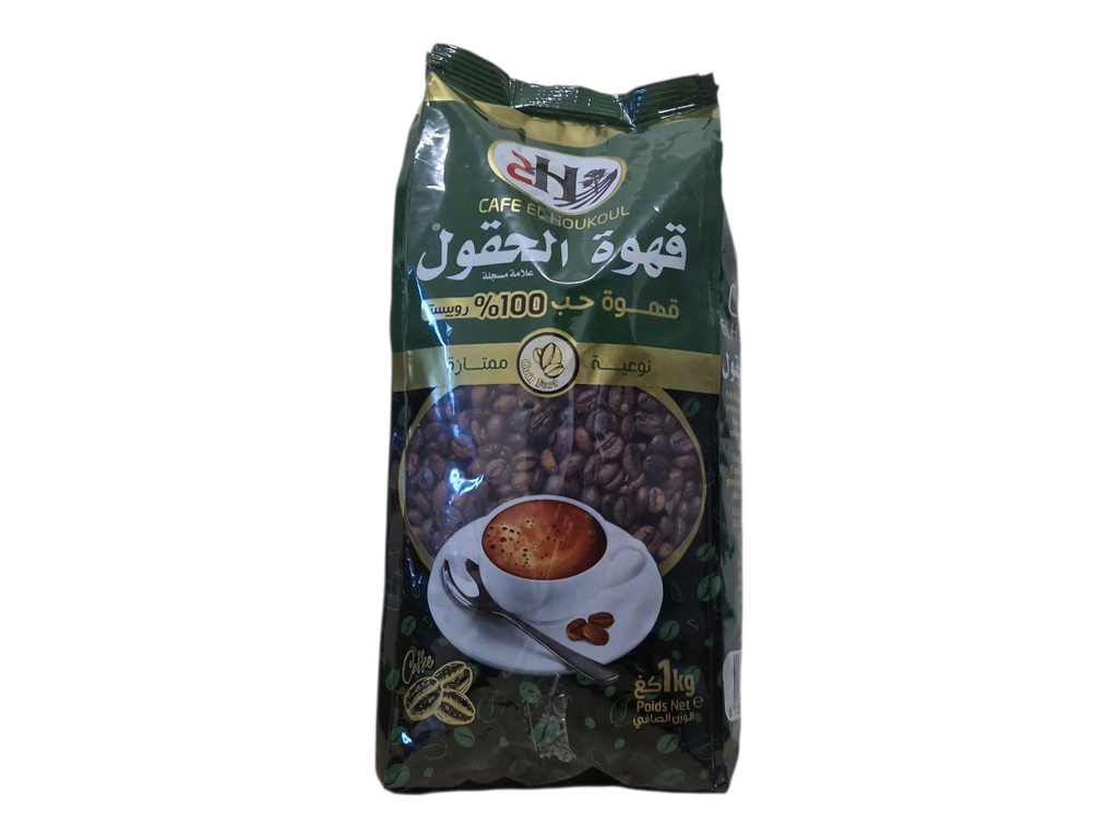 HOUKOUL café grains 100% robusta 1kg