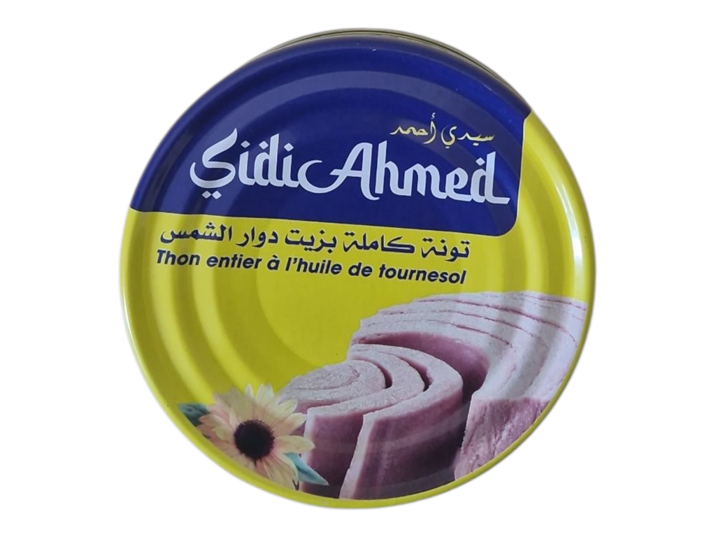 SIDI AHMED thon entier a l'huile de tornesol 160g