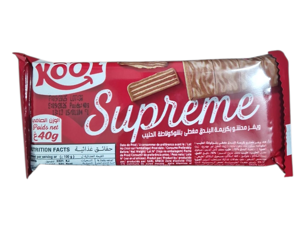KOOL Supreme chocolat 40g