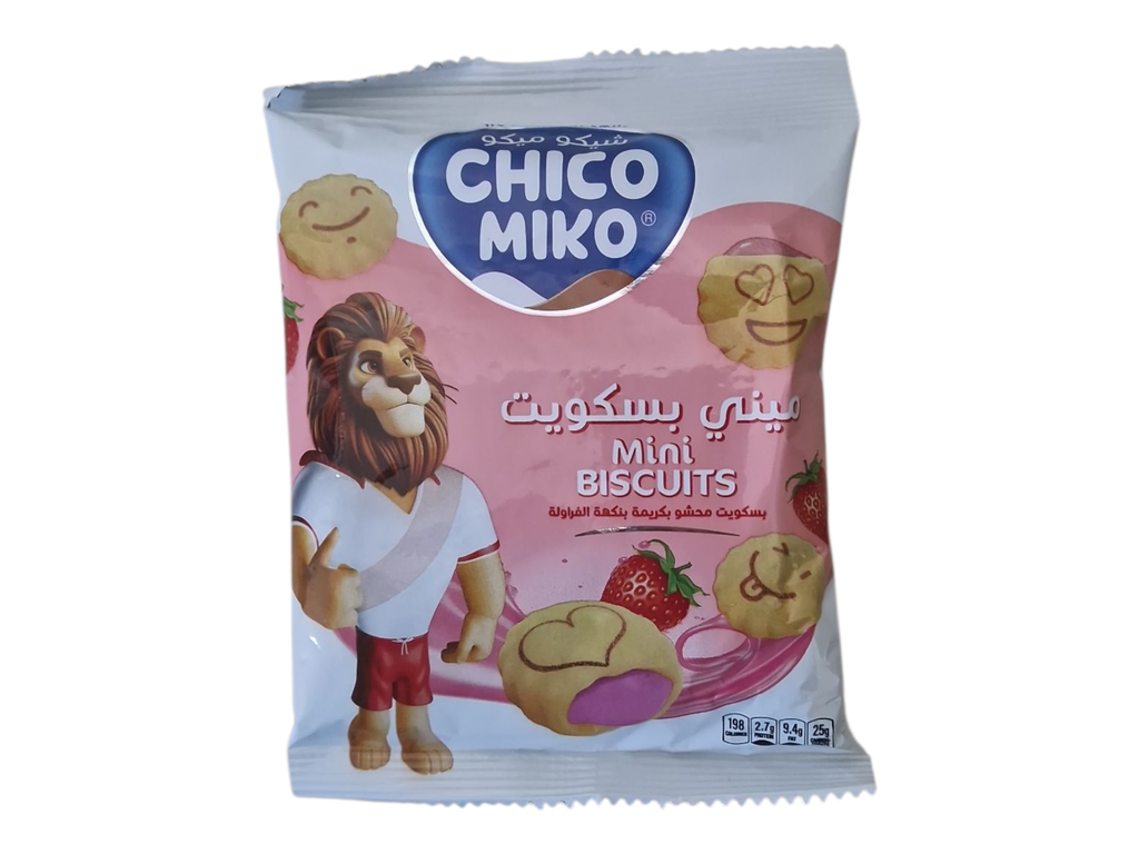 CHICO MIKO mini biscuits fraise 35g
