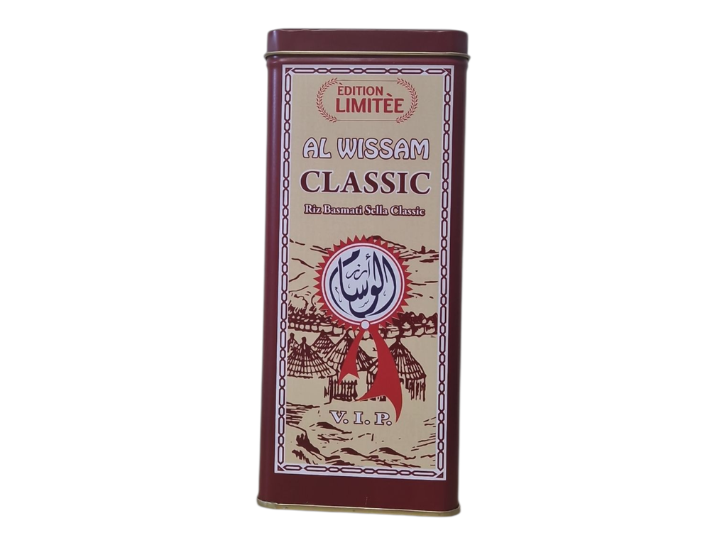 EL WISSEM  basmati classic boite en fer 800g