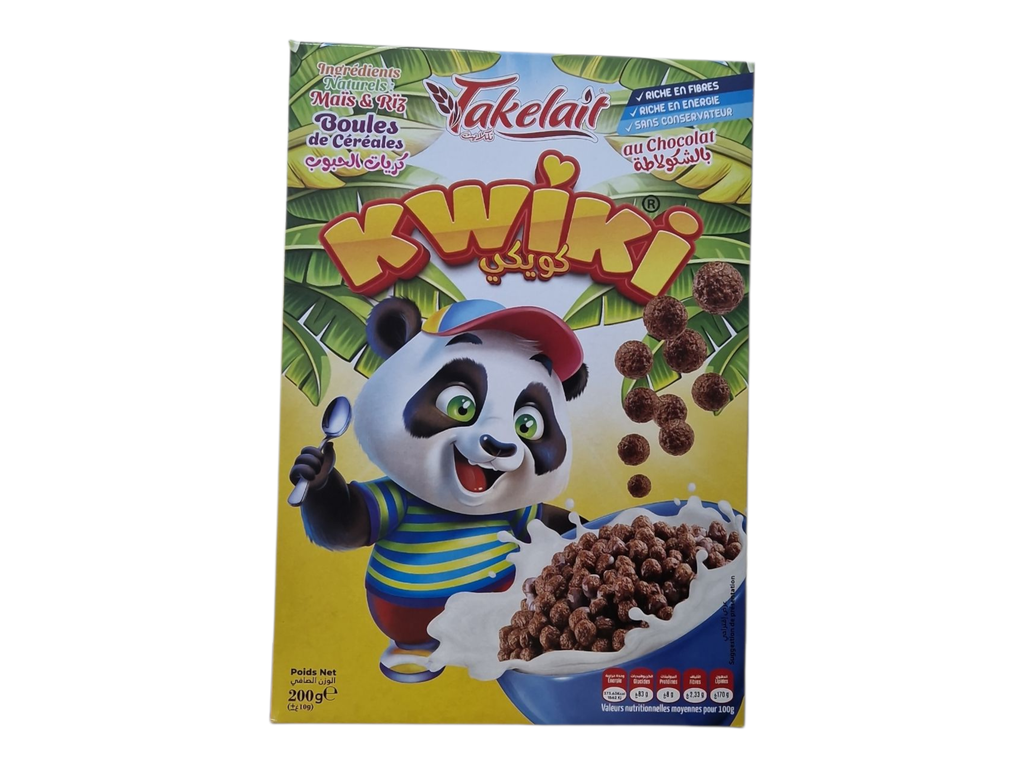 TAKELAIT kwiki flacon de céréales au chocolat 200g