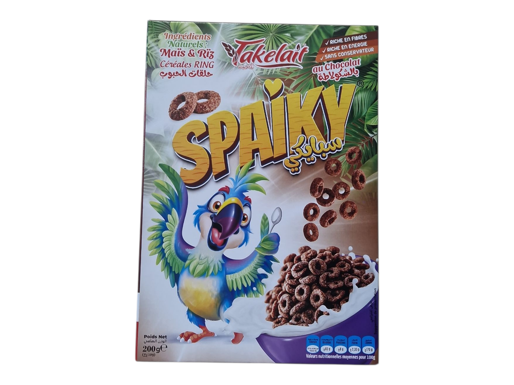 TAKELAIT spaiky flacon de céréales au chocolat 200g