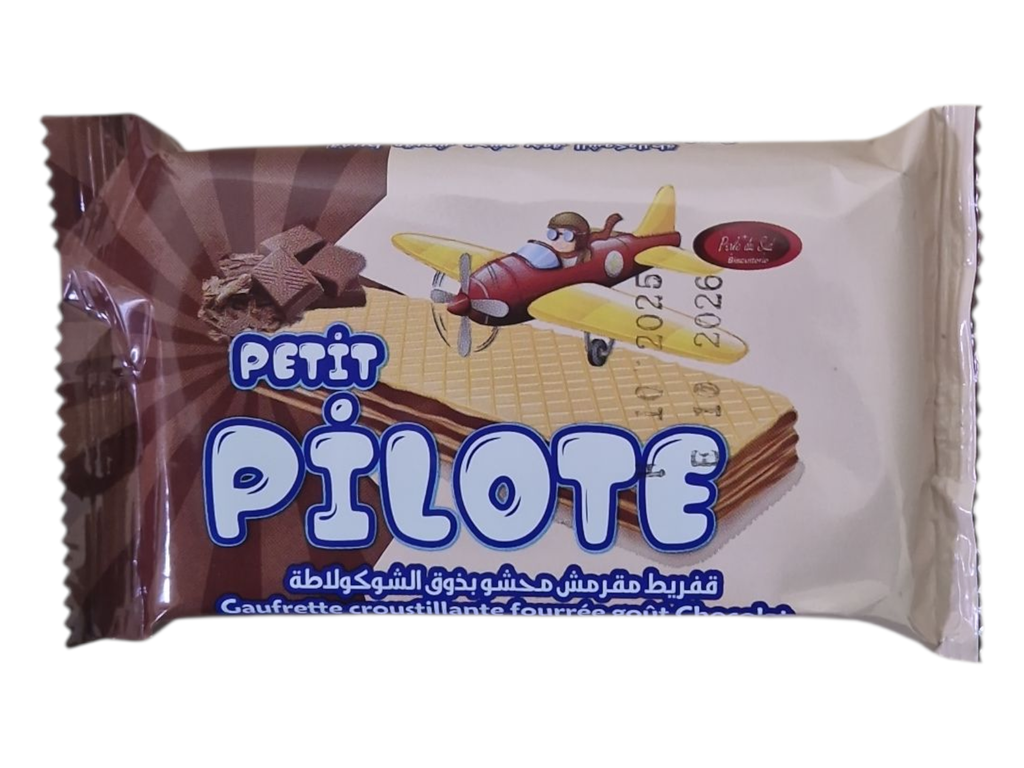 PETIT PILOTE gaufrette gout chocolat