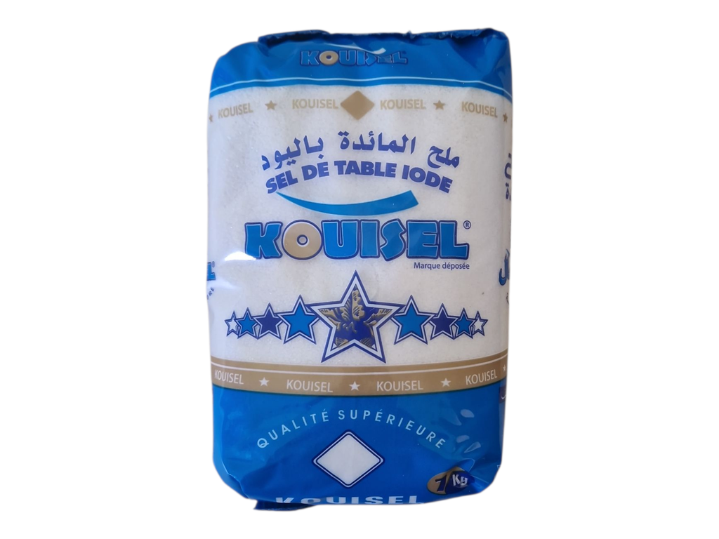 KOUISEL sel de table bleu 1k