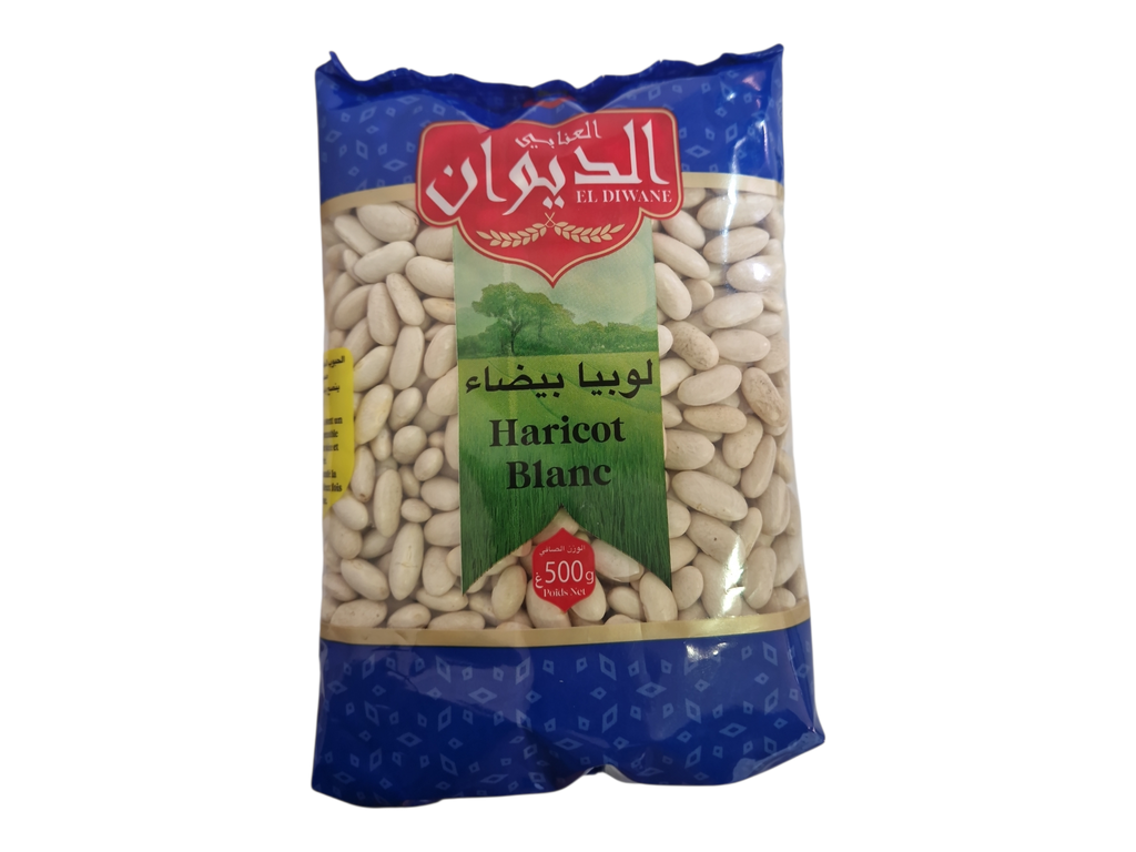 EL DIWANE haricot blant 500grs Emballé